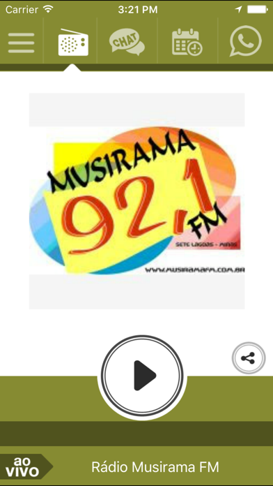 Screenshot #1 pour Musirama 92,1 FM