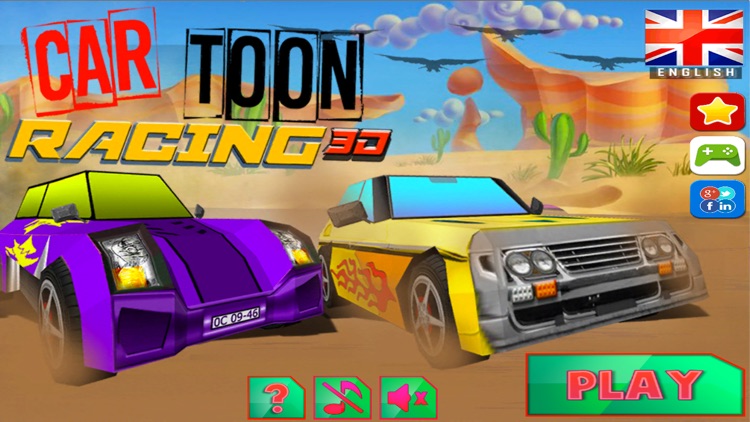 Car Toon Kids Racing :Cartoon Car Racing For Kids