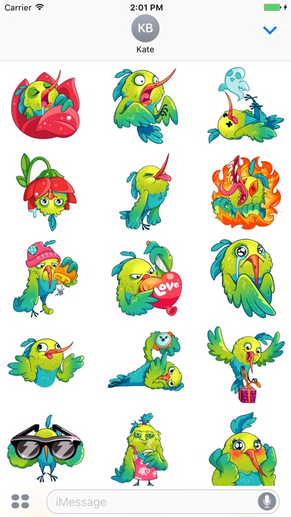 Hummingbird! Stickers