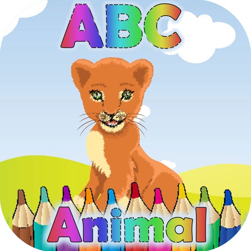 ABC Animals Coloring Pages for Kids -Modern Family Icon