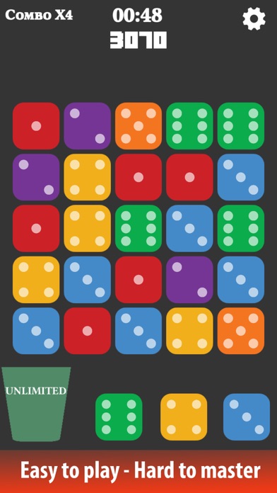 Screenshot #3 pour Block! Match 3 Dice