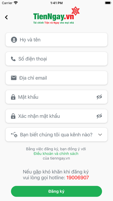 Đầu tư Tiện Ngay Screenshot