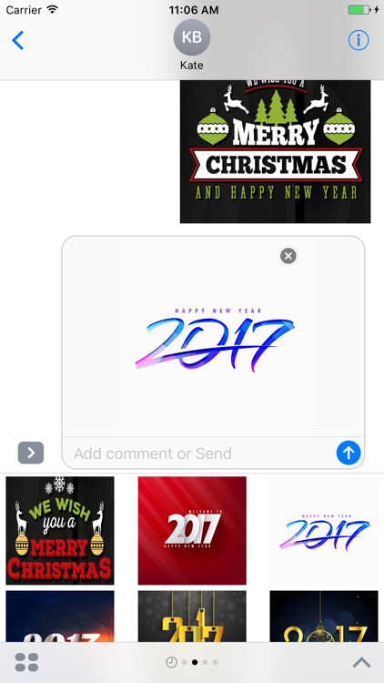 Holiday Stickers: Christmas & New Years