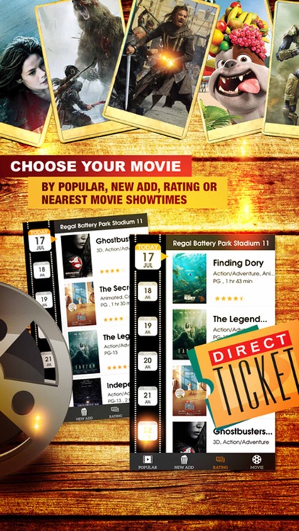 Tick Box - Movie & TV show preview for cinema