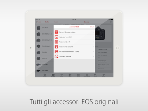 EOS App Tablet screenshot 3