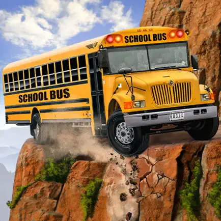 School Bus Uphill Driving Читы