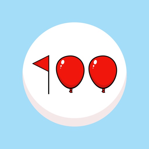 100 Pukky - Balloon popper icon