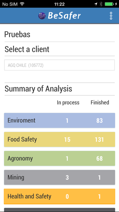 Screenshot 2 of BeSafer App
