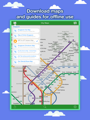 Скриншот из Singapore City Maps - Discover SIN with MRT,Guides
