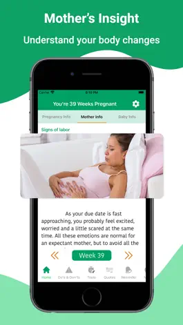Game screenshot Pregnancy Tracker & Baby Care hack