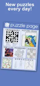 Puzzle Page - Daily Games! screenshot #1 for iPhone