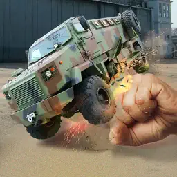 Demolition War Car 3D Sim app icon