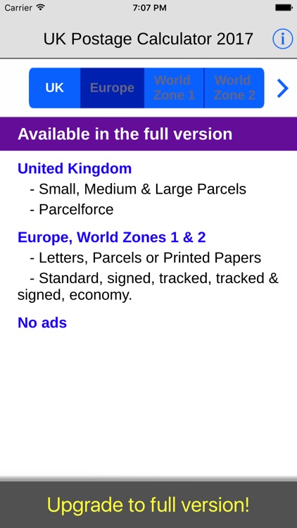 UK Postage Calculator Free - for Royal Mail rates screenshot-4