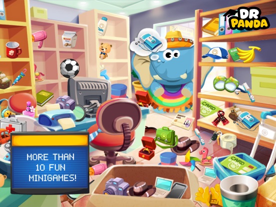 Dr. Panda Airport iPad screenshot 5 - Education app