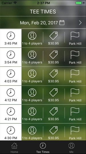 Park Hill Golf Tee Times(圖3)-速報App