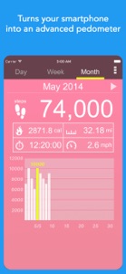 Pedometer α - Step Counter screenshot #5 for iPhone