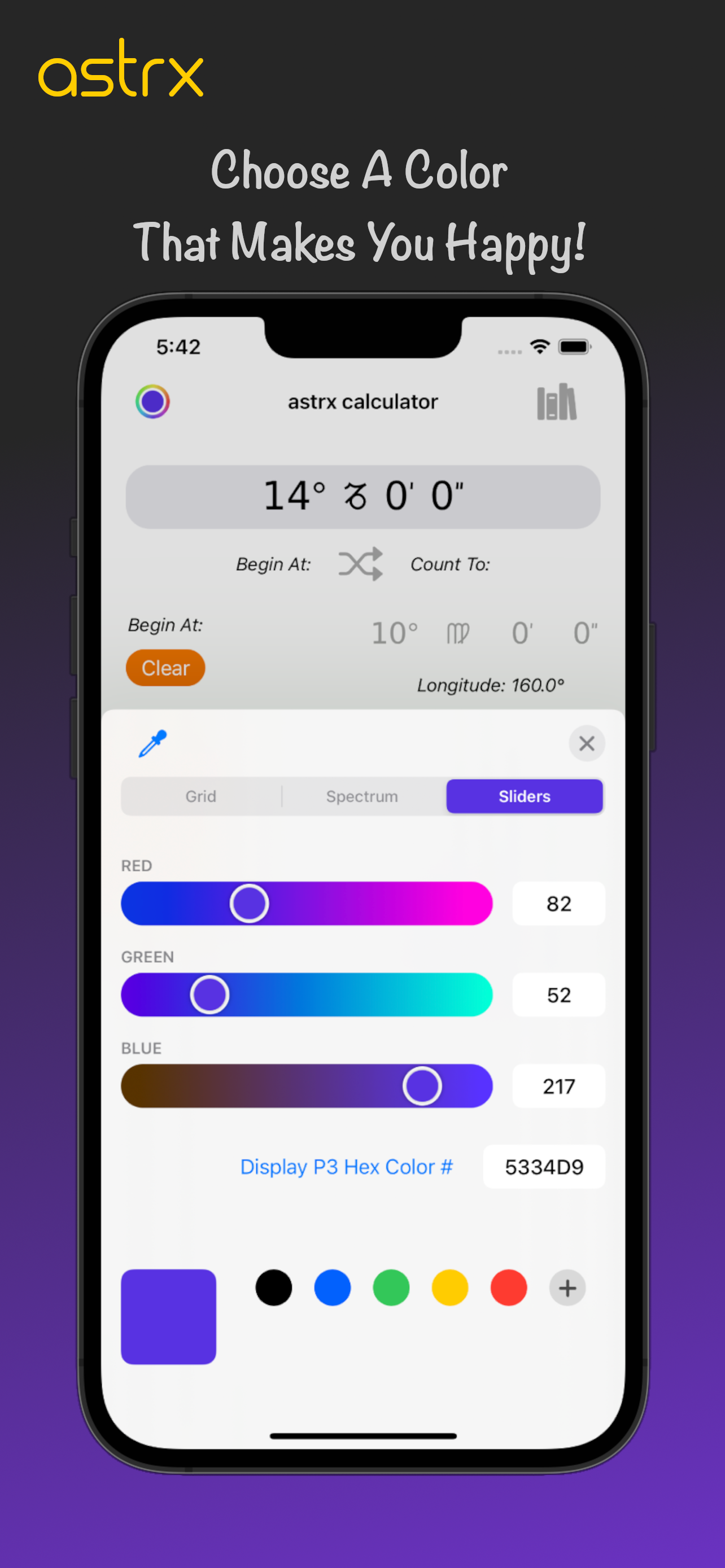 astrx Calculator