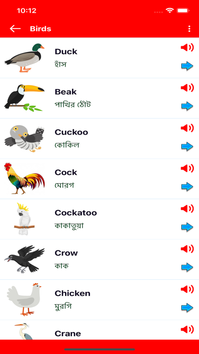 Word Book English to Bengali Screenshot