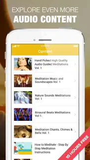 meditation & relax sleep timer iphone screenshot 3