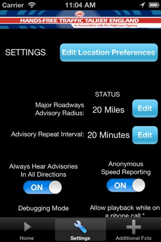 Hands Free Traffic England screenshot 3