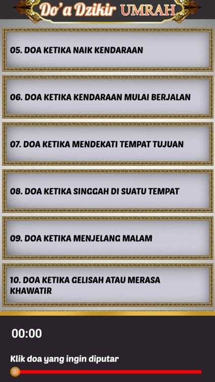Doa Umroh Lengkap Teks Audio