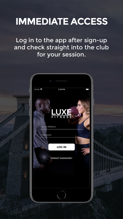 Luxe Fitness Club Screenshot