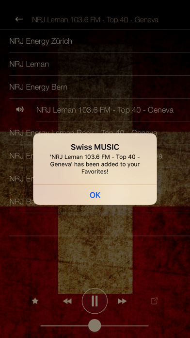 Screenshot #3 pour Swiss Music Radio ONLINE FULL from Switzerland