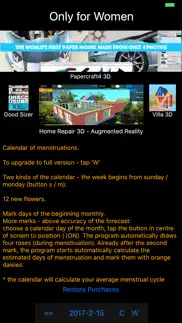 only for women free - period tracker calendar lite iphone screenshot 2