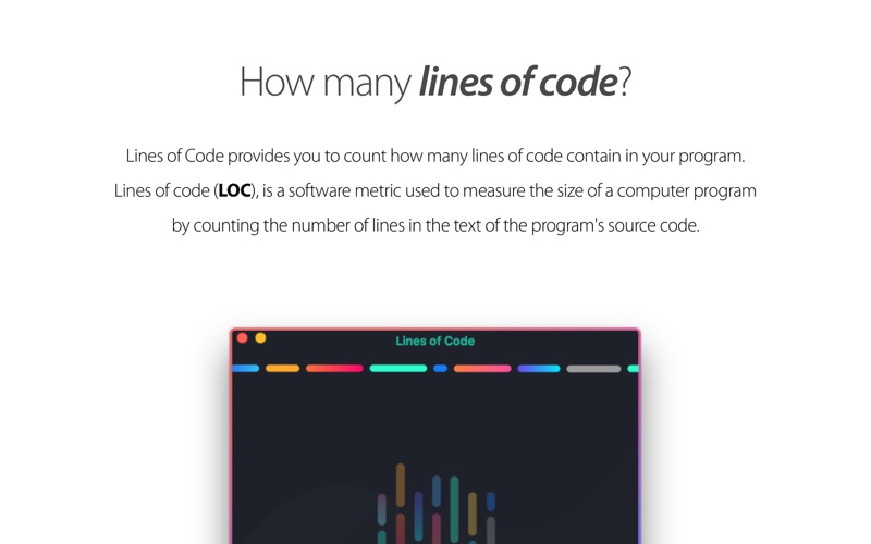 lines of code iphone screenshot 1