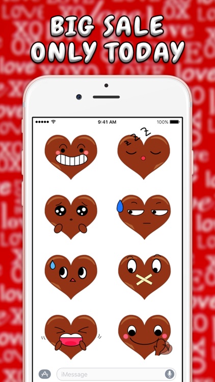 Heart Emoji Stickers screenshot-4
