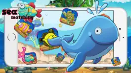 Game screenshot Sea Animal Match - Cards Matching Games Kids mod apk