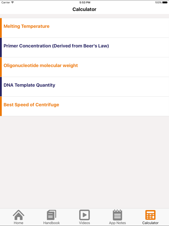 Sanger sequencing iPad screenshot 5 - Reference app