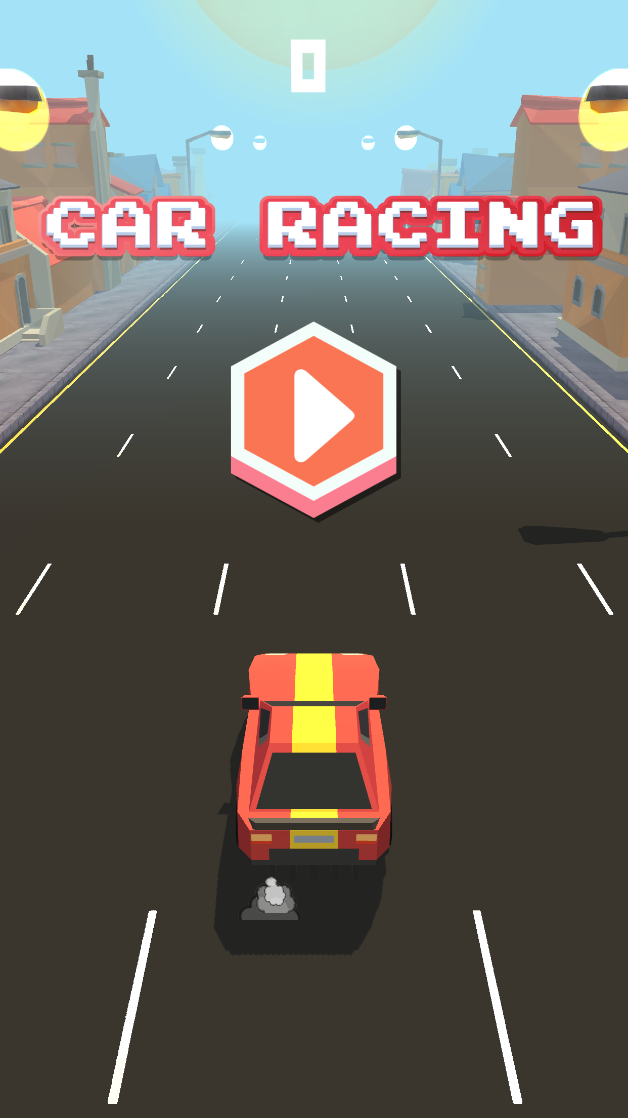 moto racing crime town police car driver
