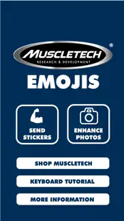 muscletech emojis iphone screenshot 1