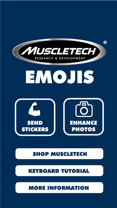 Screenshot #1 pour MuscleTech Emojis