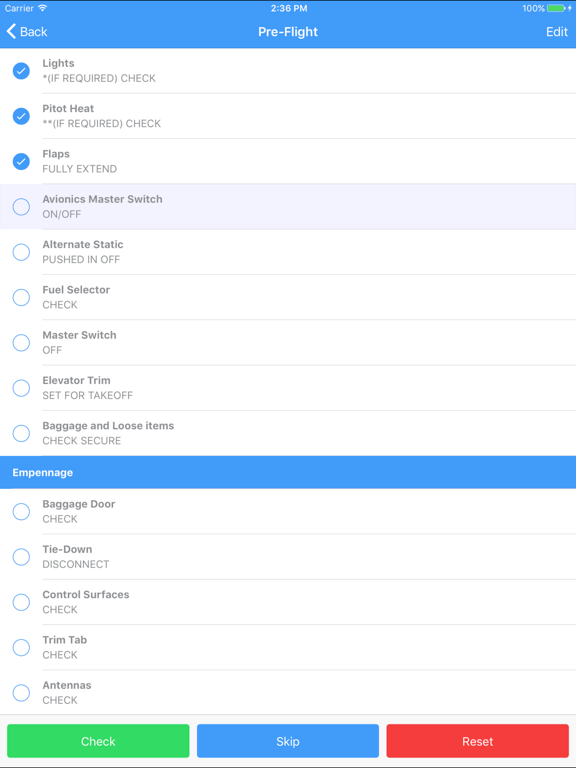 Screenshot #4 pour FlightChex