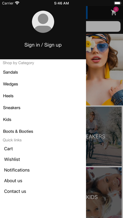 Miami Shoe Wholesale Screenshot