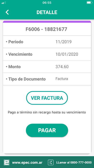 Epec Móvil Screenshot