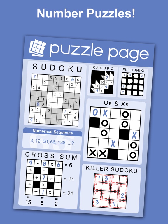 Puzzle Page - Daily Puzzles! для iPad