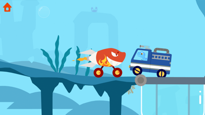 Dinosaur Smash Car Games Screenshot