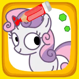 How To Draw Pony Free-the Pony World app icon