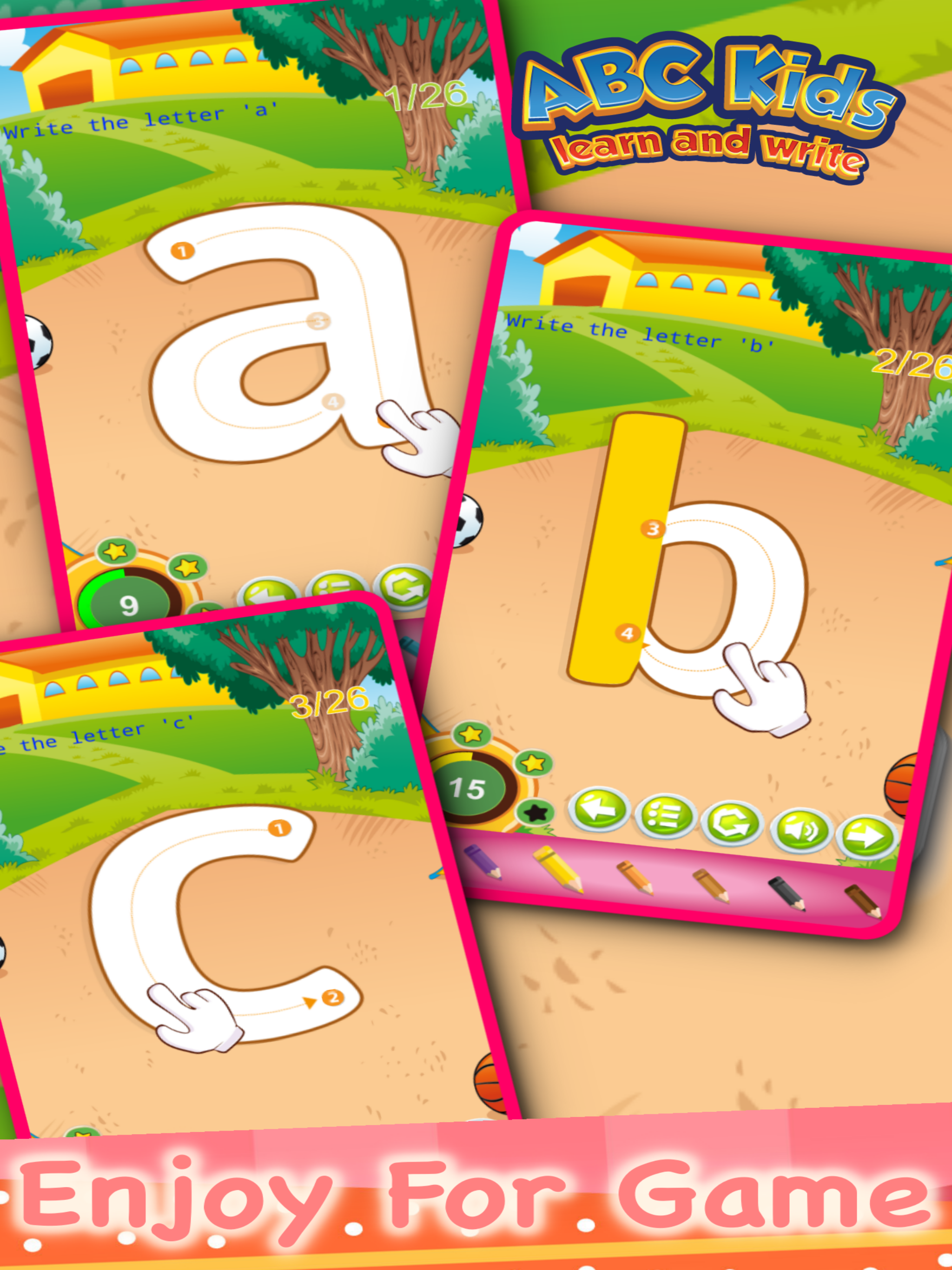 abc Kids Learning and Writer Free 2 screenshot 5