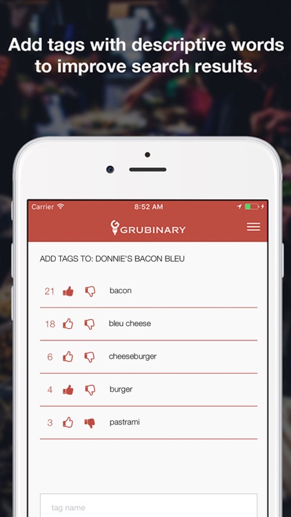 Grubinary - Find and Rate the Best Food Near You screenshot-3