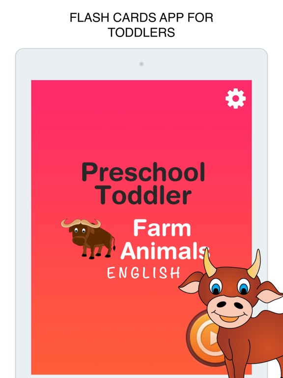 Screenshot #4 pour Animaux de ferme Cartes Flash pour bébé et préscol