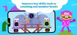 Game screenshot Teach Monster Number Skills apk