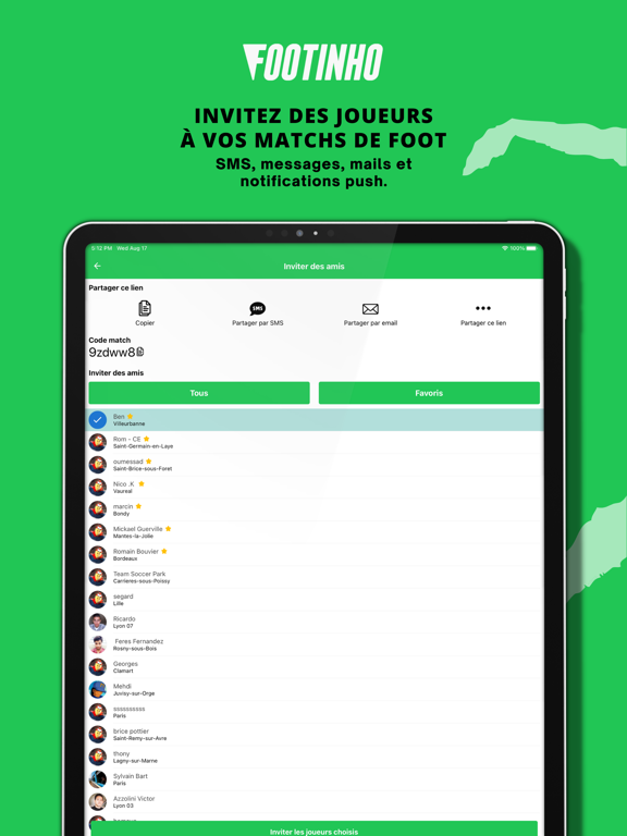 Screenshot #4 pour Footinho