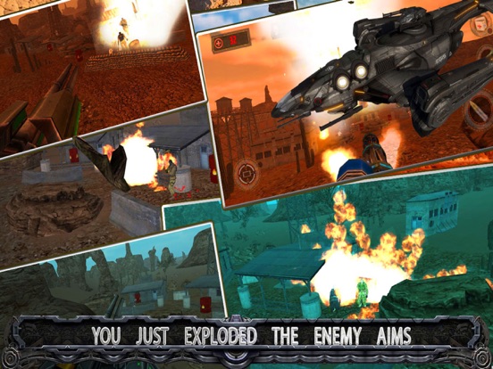 Desert Storm Gunner Shooting 3d iPad screenshot 4 - Games app
