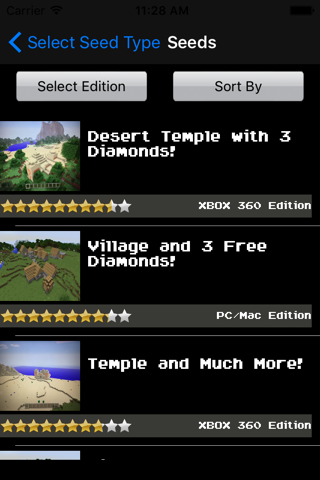 Amazing Seeds for Minecraft - náhled
