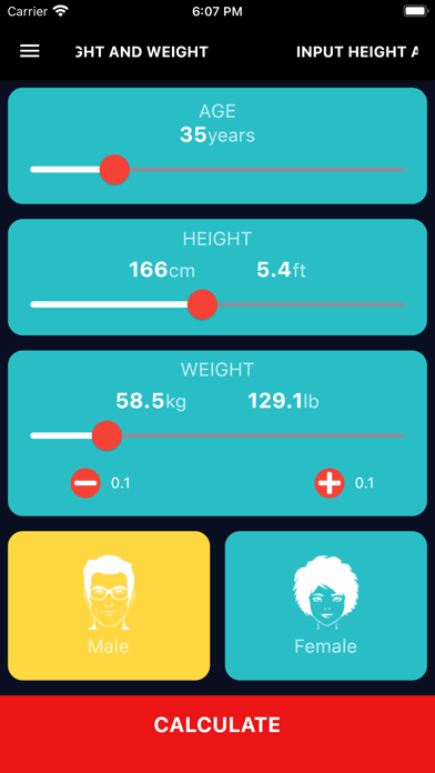 Ideal Weight & BMI Calculatorのおすすめ画像3