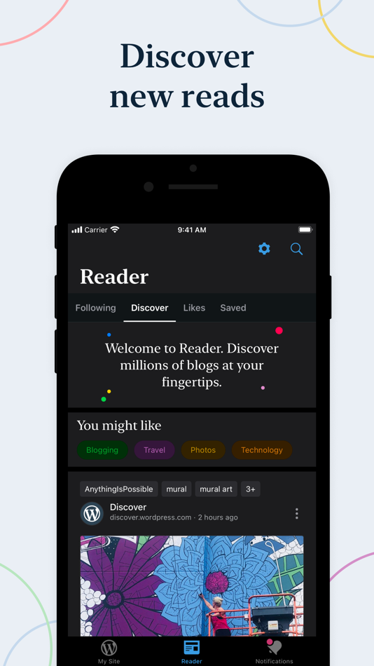 #3. WordPress – Website Builder (iOS) 来自: Automattic